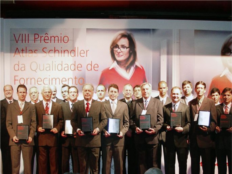 Premiação: Fornecedores Atlas