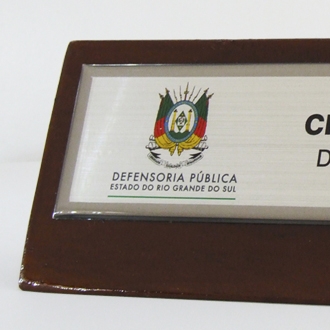 Placas de Nome e Cargo