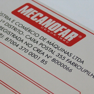 Placas de Identificação de Máquinas